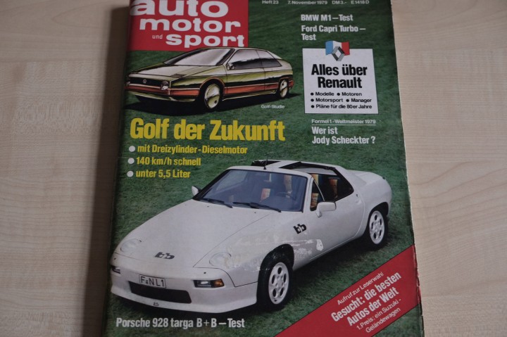 Deckblatt Auto Motor und Sport (23/1979)